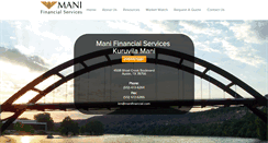 Desktop Screenshot of manifinancial.com