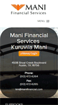 Mobile Screenshot of manifinancial.com